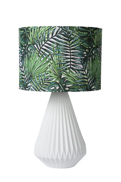Veioza SERENOA Lucide Portelan alb verde E27 IP20 13537/81/31
